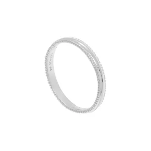 By Jollia Bague fine billes (argent) Best