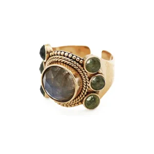 LA2L Bague Jasmine (Labradorite) Discount