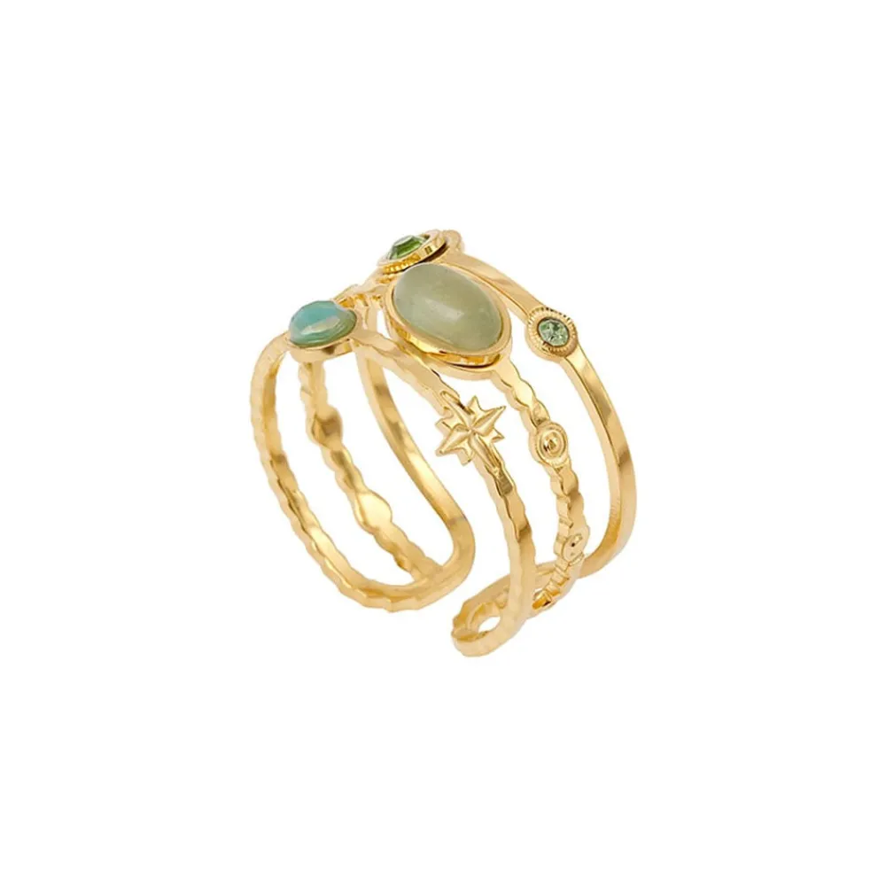 bague_triple_rangs_astres_0-1.webp Siloé Bague triple rangs astres (vert) Sale