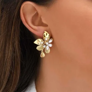 Siloé Boucles bourgeon de nacre Fashion