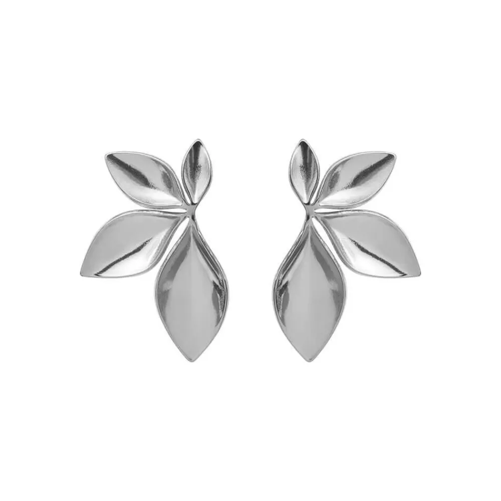 boucles_doreilles_feuille_0.webp Siloé Boucles d'oreilles feuilles (acier) New