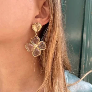 Siloé Boucles drop of flower Discount