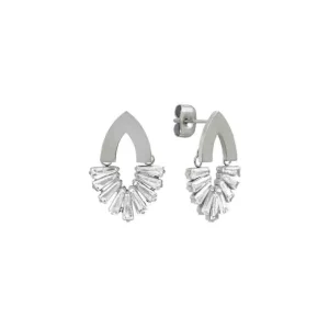 Siloé Boucles Losange strass baguette (acier) Hot