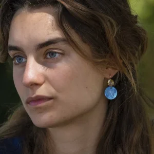 Naode Boucles Magda Bleu Ciel Clearance