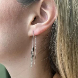 By Jollia Boucles pendantes feuilles New