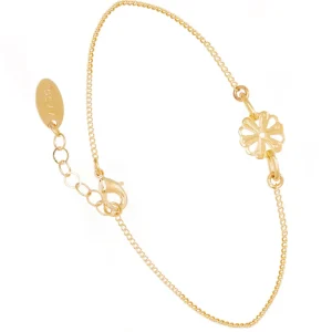 Viadoli Bracelet chaîne rosace (doré) Sale