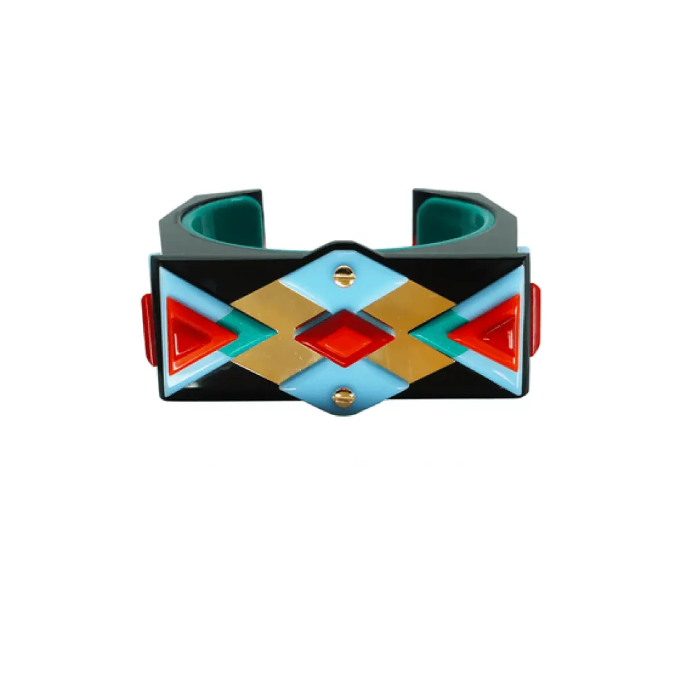 bracelet_kuntur_turquoise_0.webp Gissa Bicalho Bracelet Kuntur Turquoise Clearance
