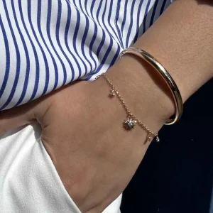 By Jollia Bracelet multi-soleils zircons (plaqué or) Discount