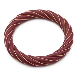 LA2L Bracelet torsade Framboise épaisse Discount