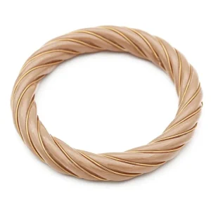LA2L Bracelet torsade épaisse Beige Clearance