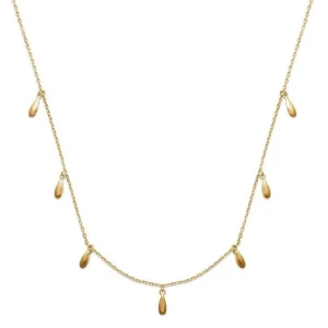 By Jollia Collier fine goutte (plaqué or) Discount