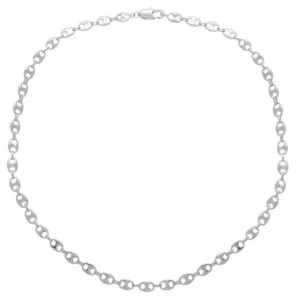 By Jollia Collier grains de café (argent) Best