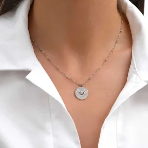 Siloé Collier œil étoilé (acier) Fashion