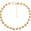 Viadoli Collier maillons noué (doré) Fashion