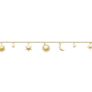 By Jollia Collier multi-soleils et lunes zircons Best