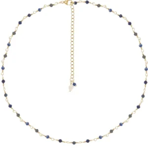 Siloé Collier perles fines lapis (doré) Best