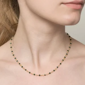 Siloé Collier perles fines lapis (doré) Best