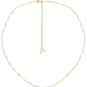 Siloé Collier perles fines nude (doré) Fashion