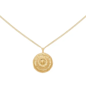 Viadoli Collier petite médaille escargot (doré) New