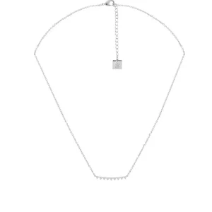 Zag Bijoux Collier Pics (argent) Fashion