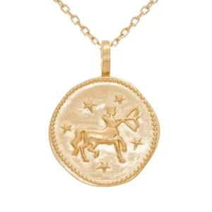 By Jollia Collier signe astro Sagittaire (plaqué or) Online
