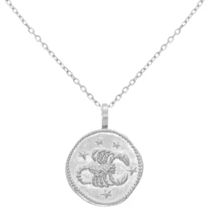 By Jollia Collier signe astro Scorpion (argent) Clearance