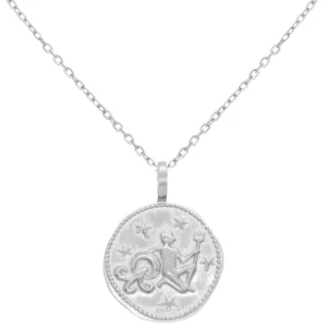 By Jollia Collier signe astro Verseau (argent) Discount