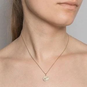 By Jollia Collier signe astrologique Capricorne (plaqué or) Online