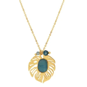 Siloé Collier Tropical blue Outlet