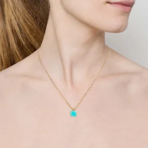 Siloé Collier Vintage turquoise Discount